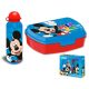Disney Mickey Play szendvicsdoboz + alumínium kulacs szett