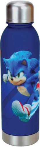 Sonic a sündisznó Brawn műanyag kulacs fém kupakkal 750 ml