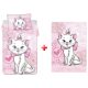 Disney Marie Aristocat gyerek, ovis ágyneműhuzat és polár takaró szett