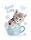 Cicás Sweet Kitty A/4 gumis mappa