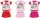 Disney Minnie baby short pajamas (12-24 month)